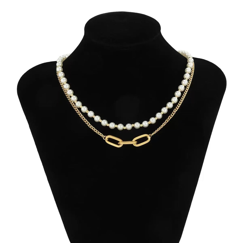 Delicate Artisan Pearl Necklace
