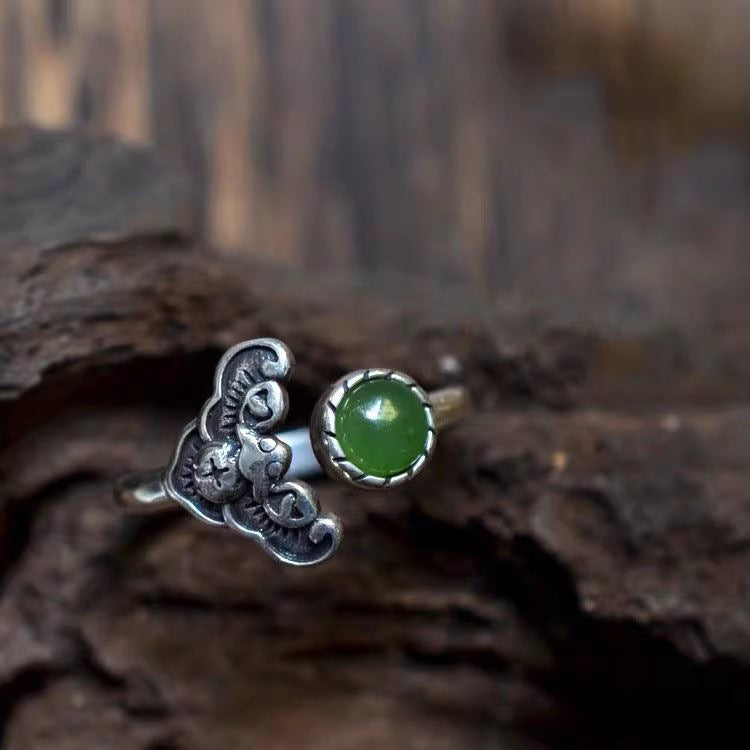 Delicate Artisan Gold Ring