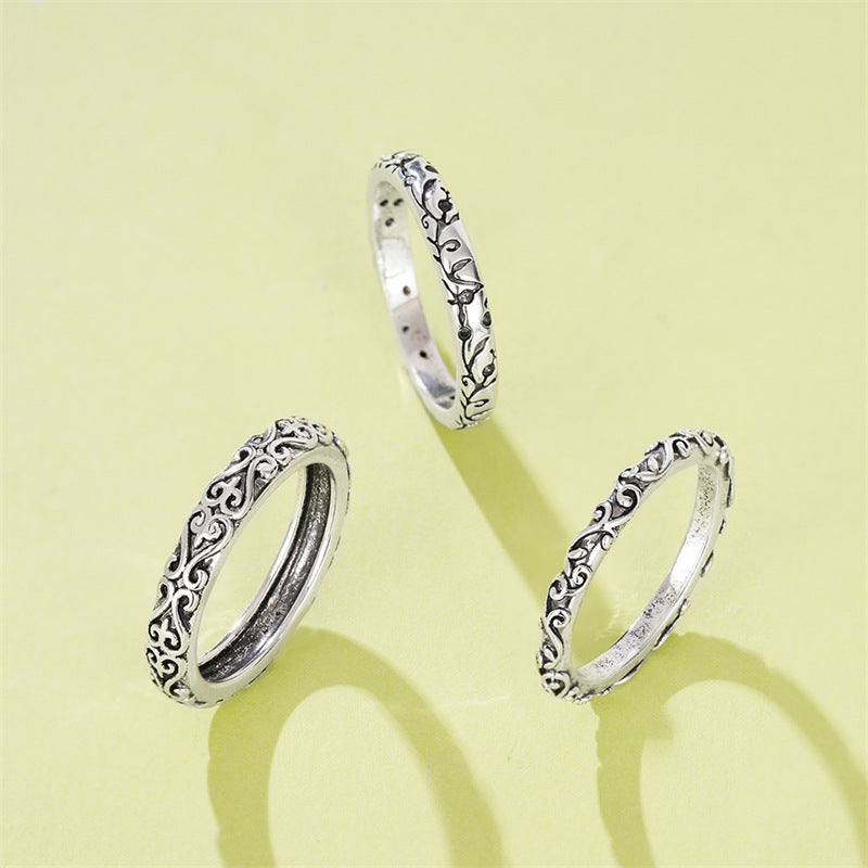 Beautiful Silver Ring with Unique Style