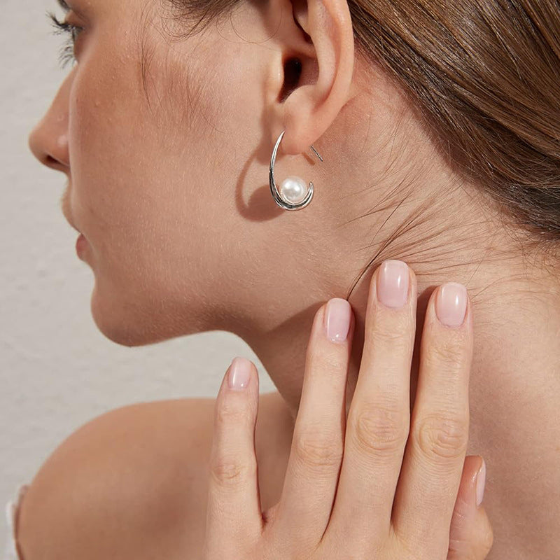 Vintage Handmade Pearl Earring