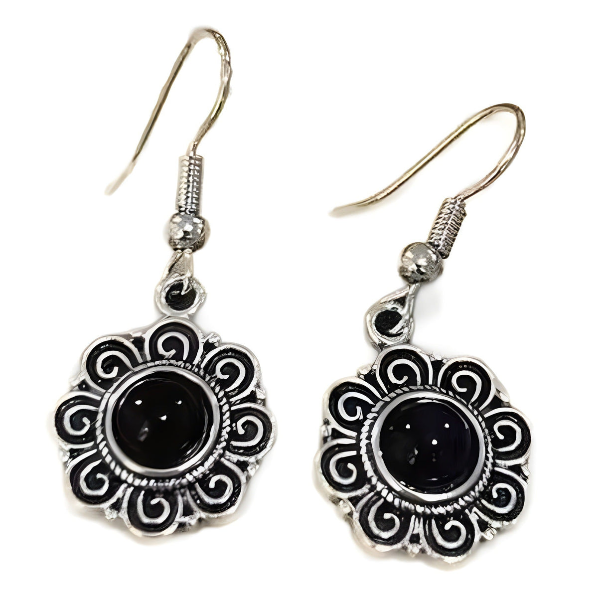 Delicate Artisan Silver Earring