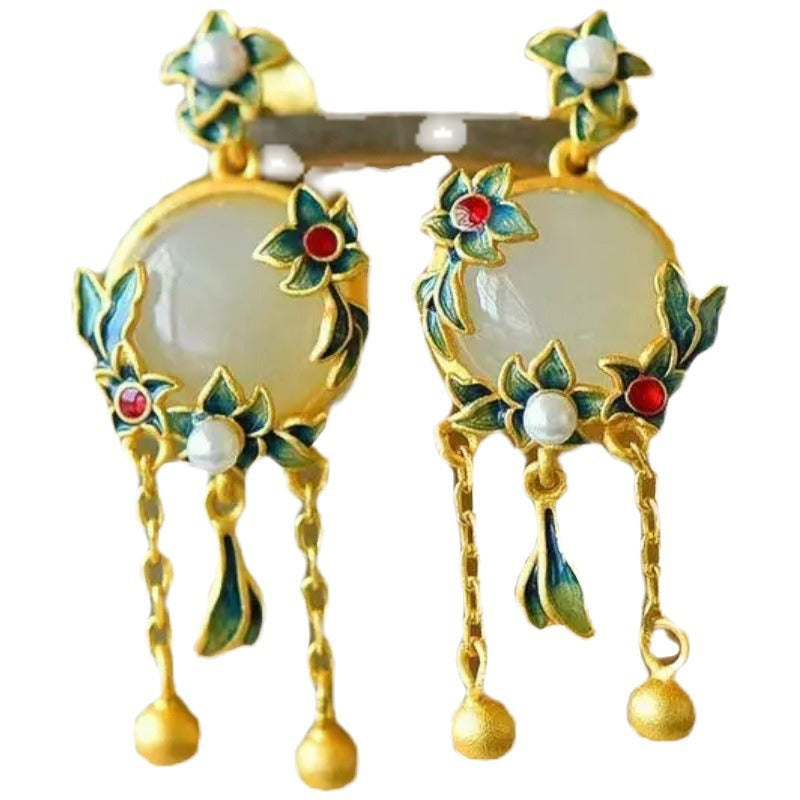 Delicate Artisan Silver Earring