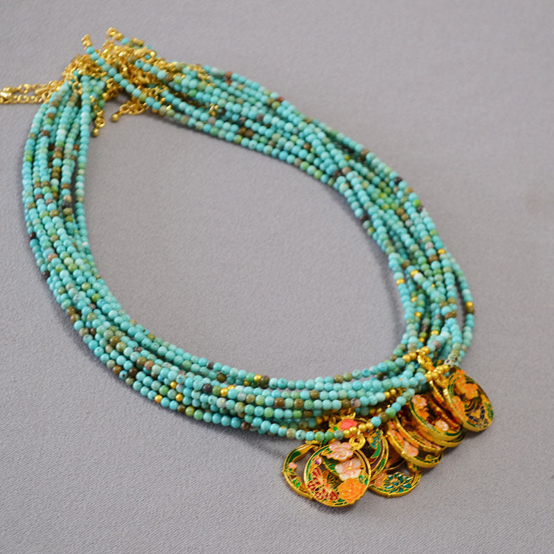 Delicate Artisan Gold Necklace