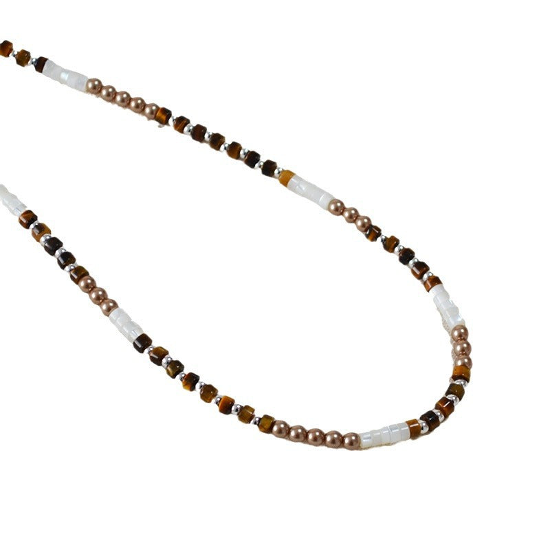 Delicate Artisan Pearl Necklace