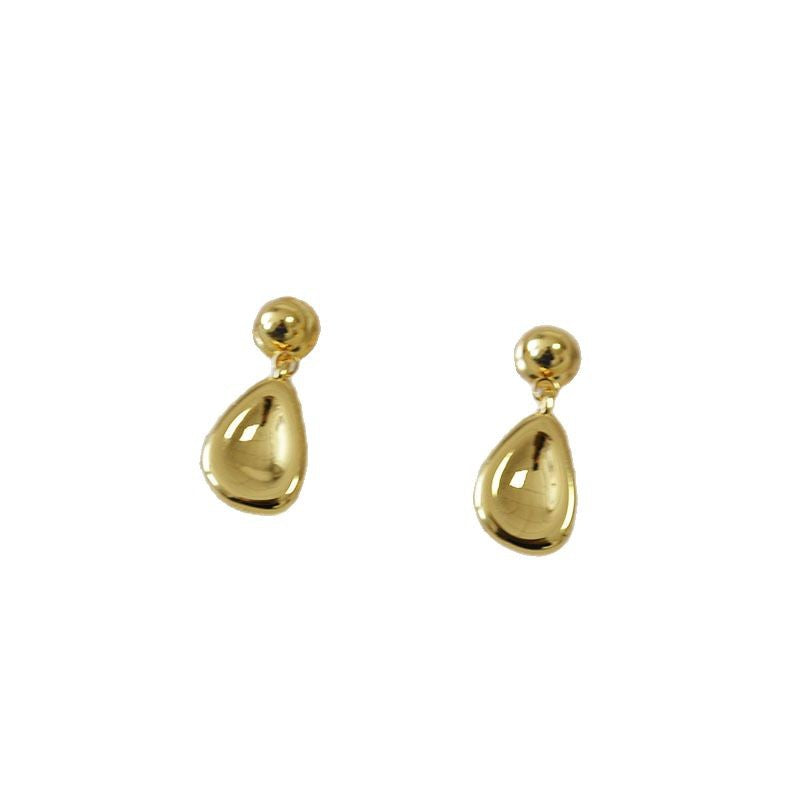 Vintage Handmade Gold Earring