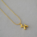 Delicate Artisan Gold Necklace