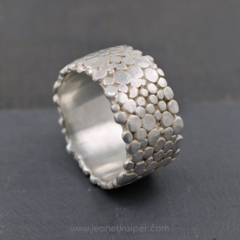 Delicate Artisan Silver Ring