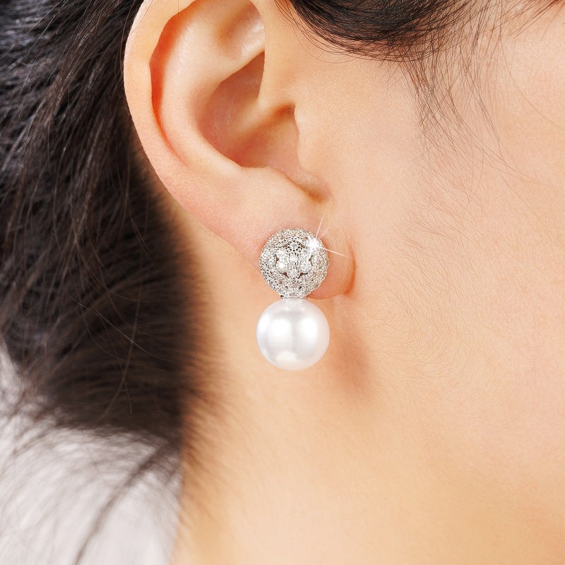 Stunning Pearl Earring for Daily Wear