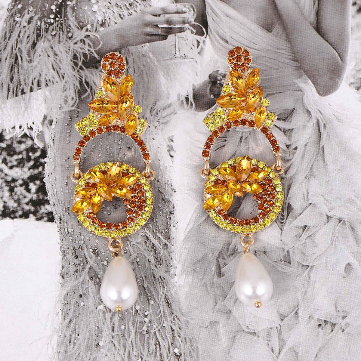 Delicate Artisan Pearl Earring