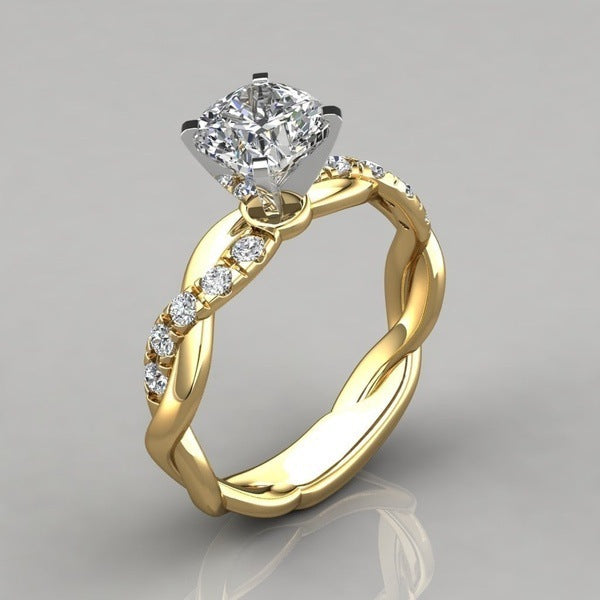 Romantic Gold Ring for Special Moments
