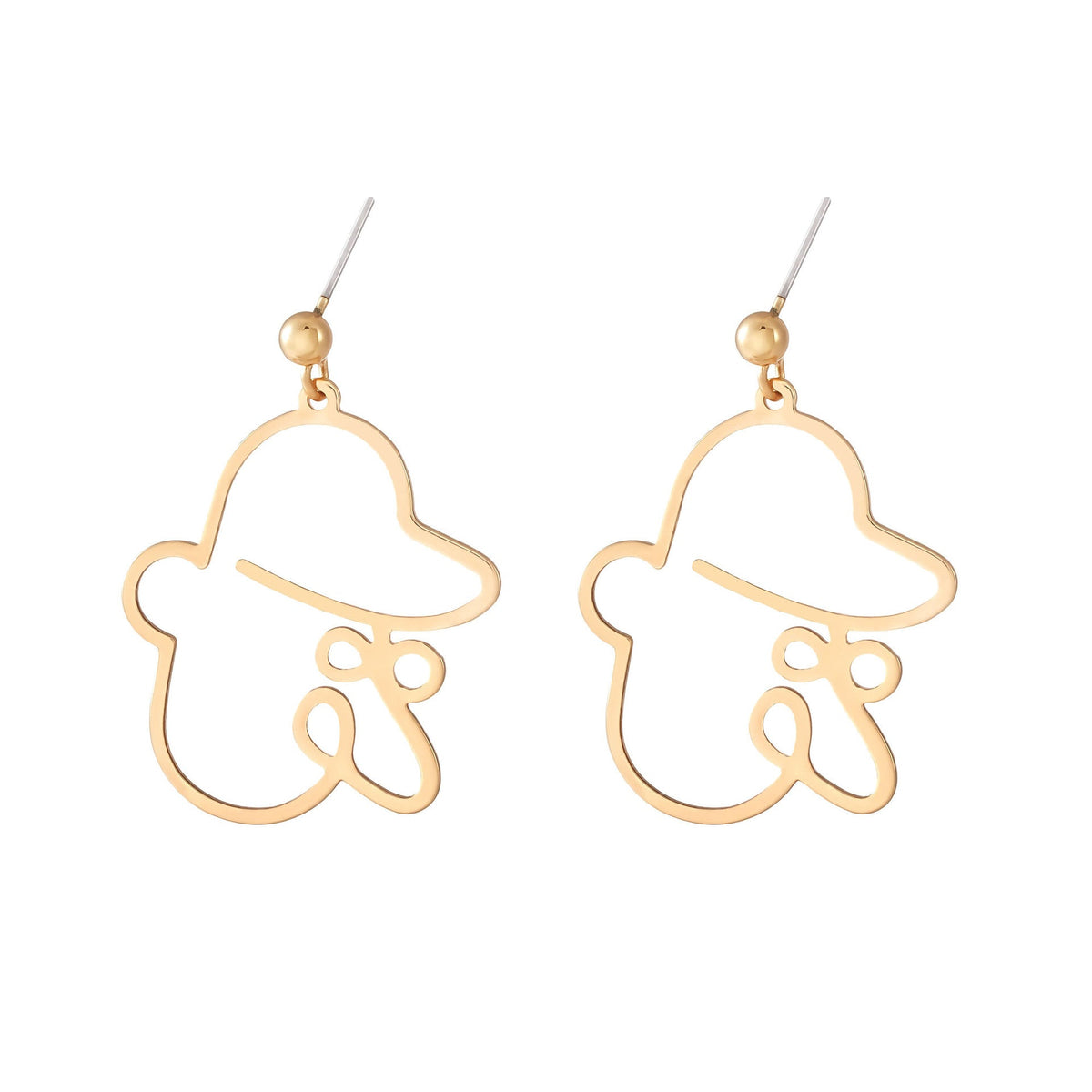Beautiful Gold Earring with Unique Style