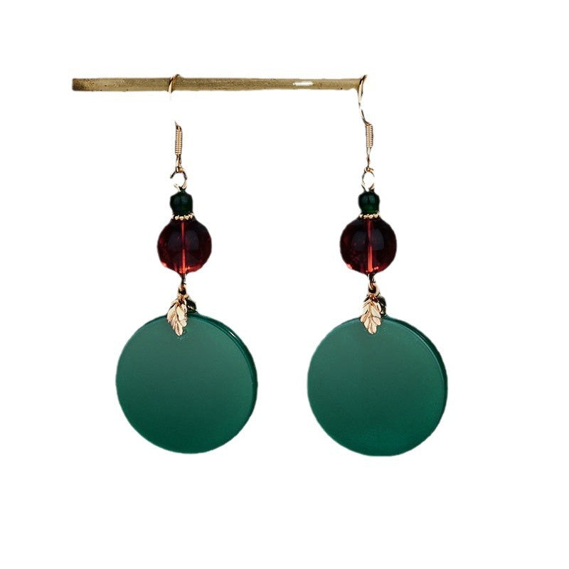 Delicate Artisan Gold Earring