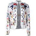JO | Printed double-breasted blazer