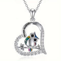 Bright Colorful Owl Necklace