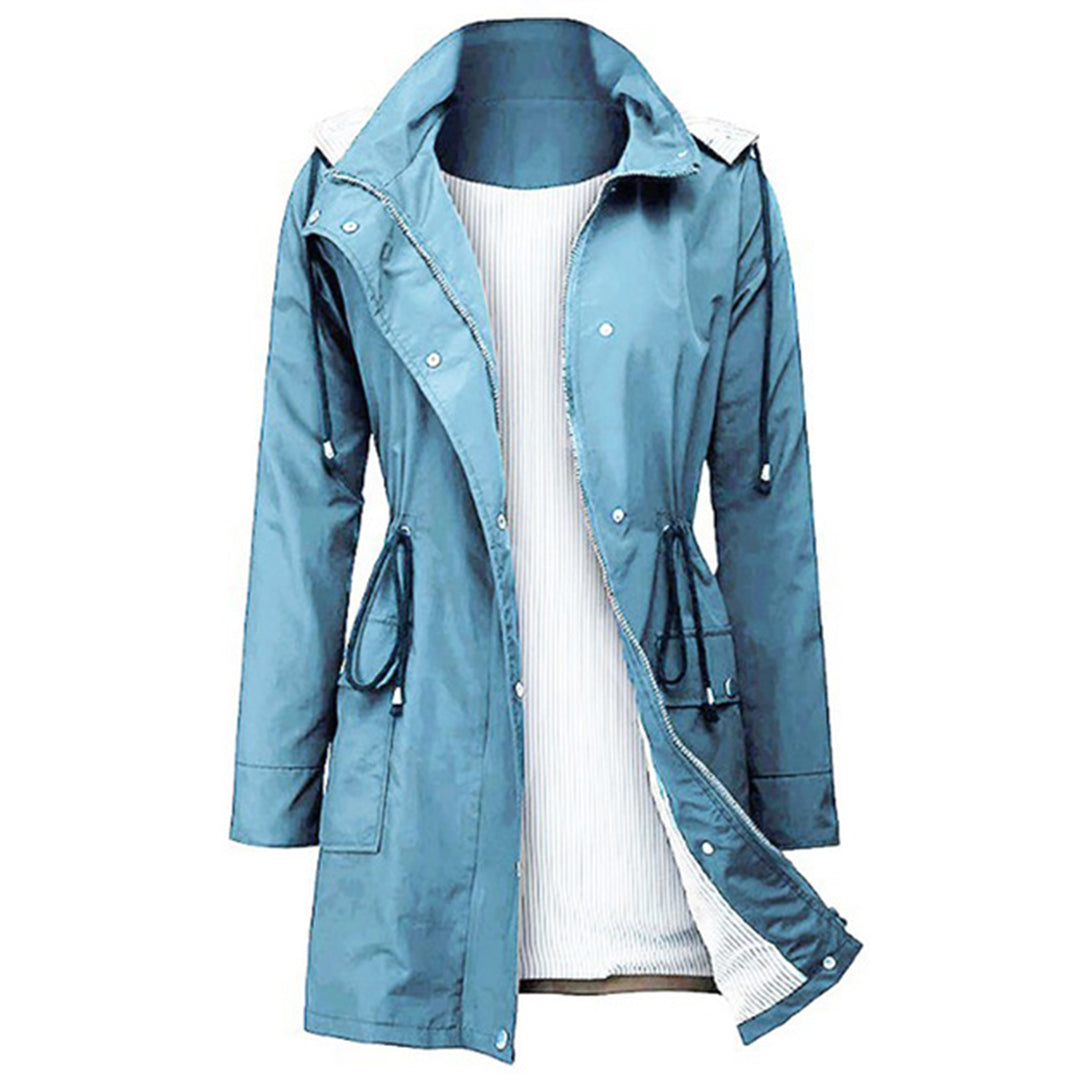 JO | Waterproof jacket with hood and buttons