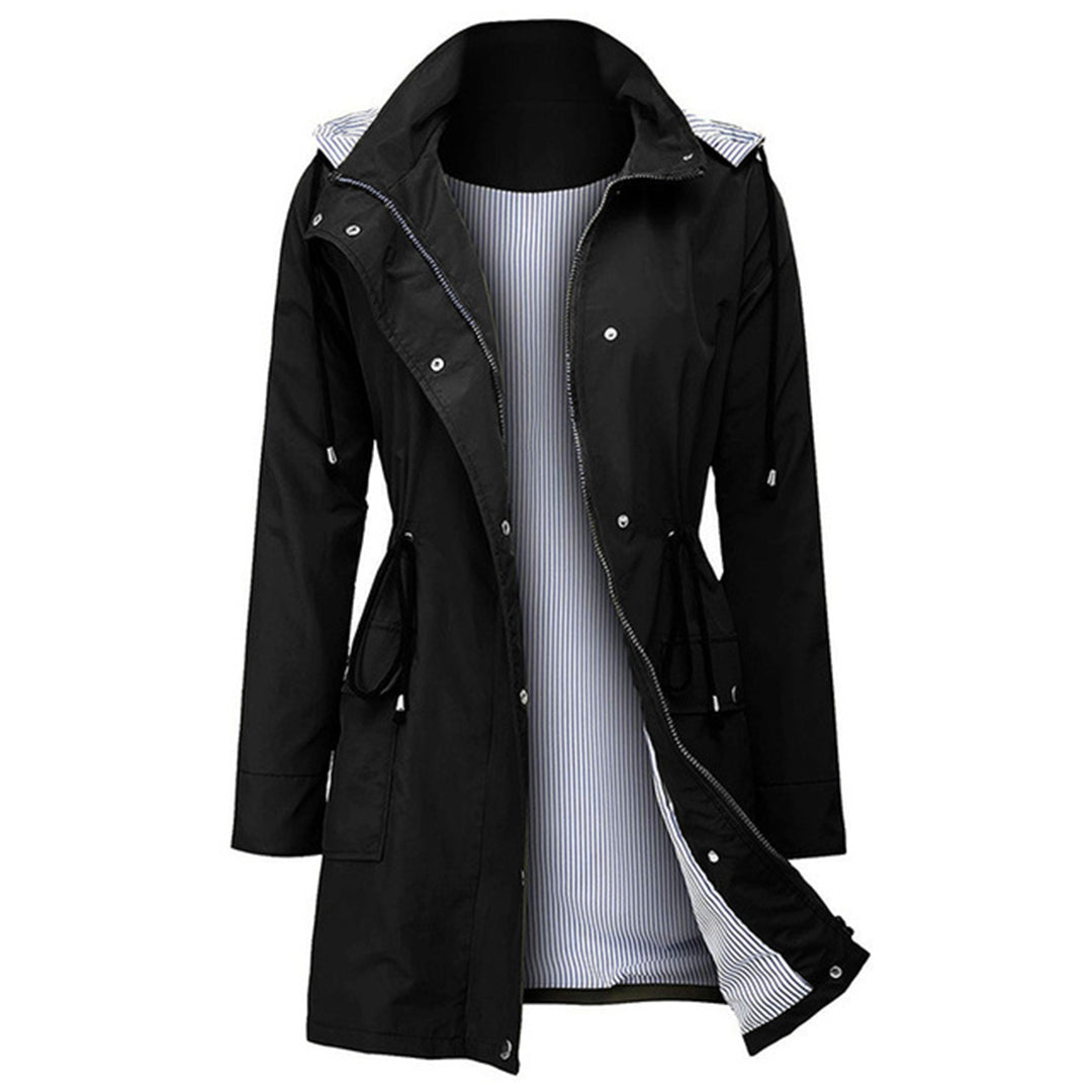 JO | Waterproof jacket with hood and buttons