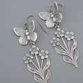 Delicate Artisan Silver Earring