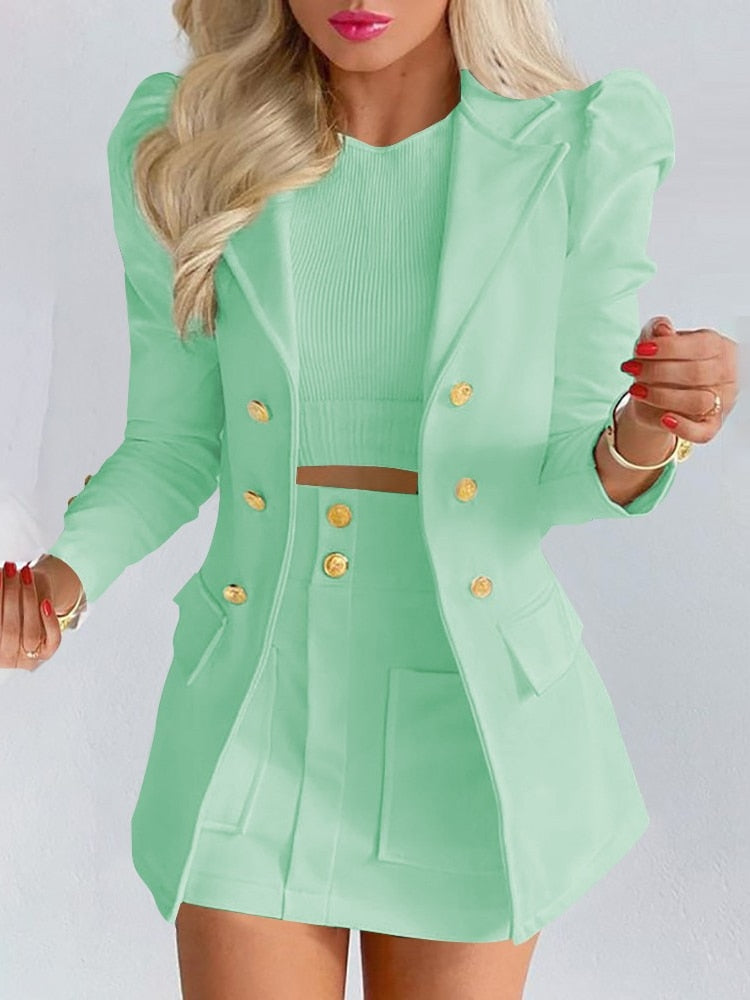 JO | Blazer+Skirt