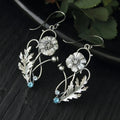 Romantic Silver Earring for Special Moments