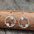 Romantic Silver Earring for Special Moments