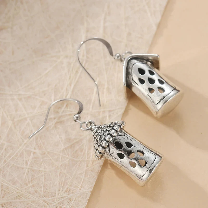 Classic Silver Earring with Timeless Appeal