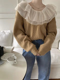 JO | Sweater with ruffles