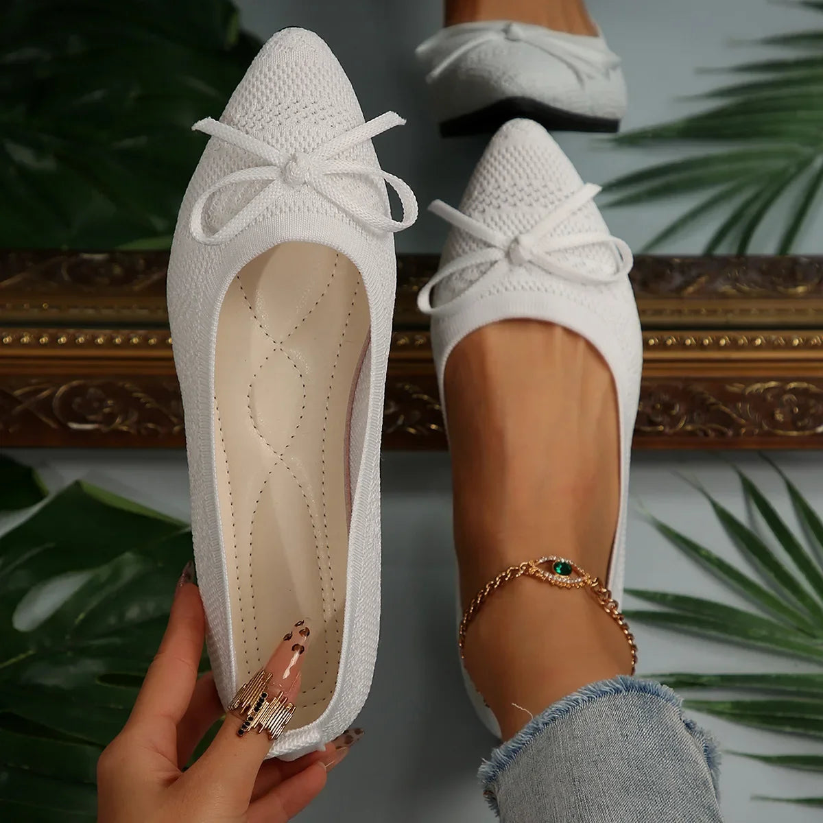 Sleek and Supportive Orthopedic Flats