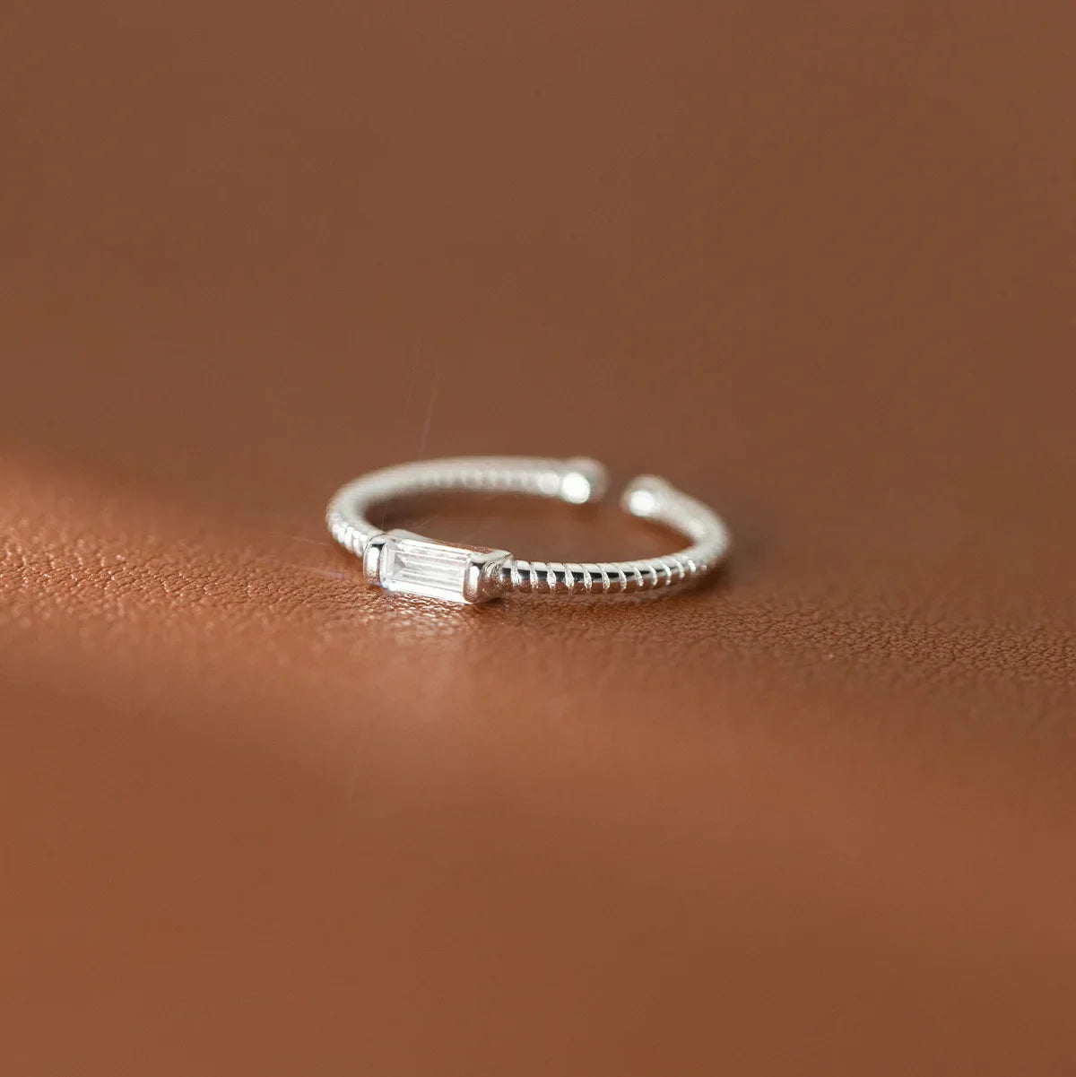 Delicate Artisan Silver Ring