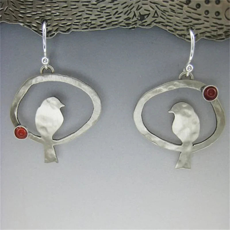 Delicate Artisan Silver Earring