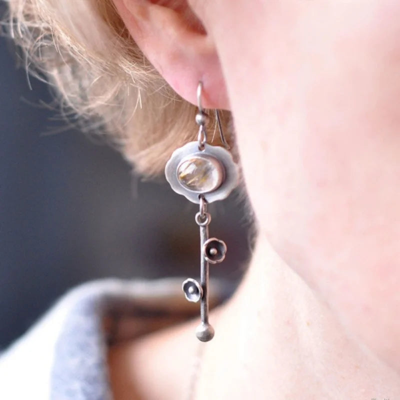 Classic Silver Earring with Timeless Appeal