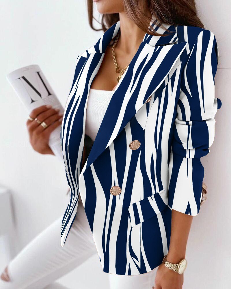 JO | SnakeBlazer I Blazer with snake print for women