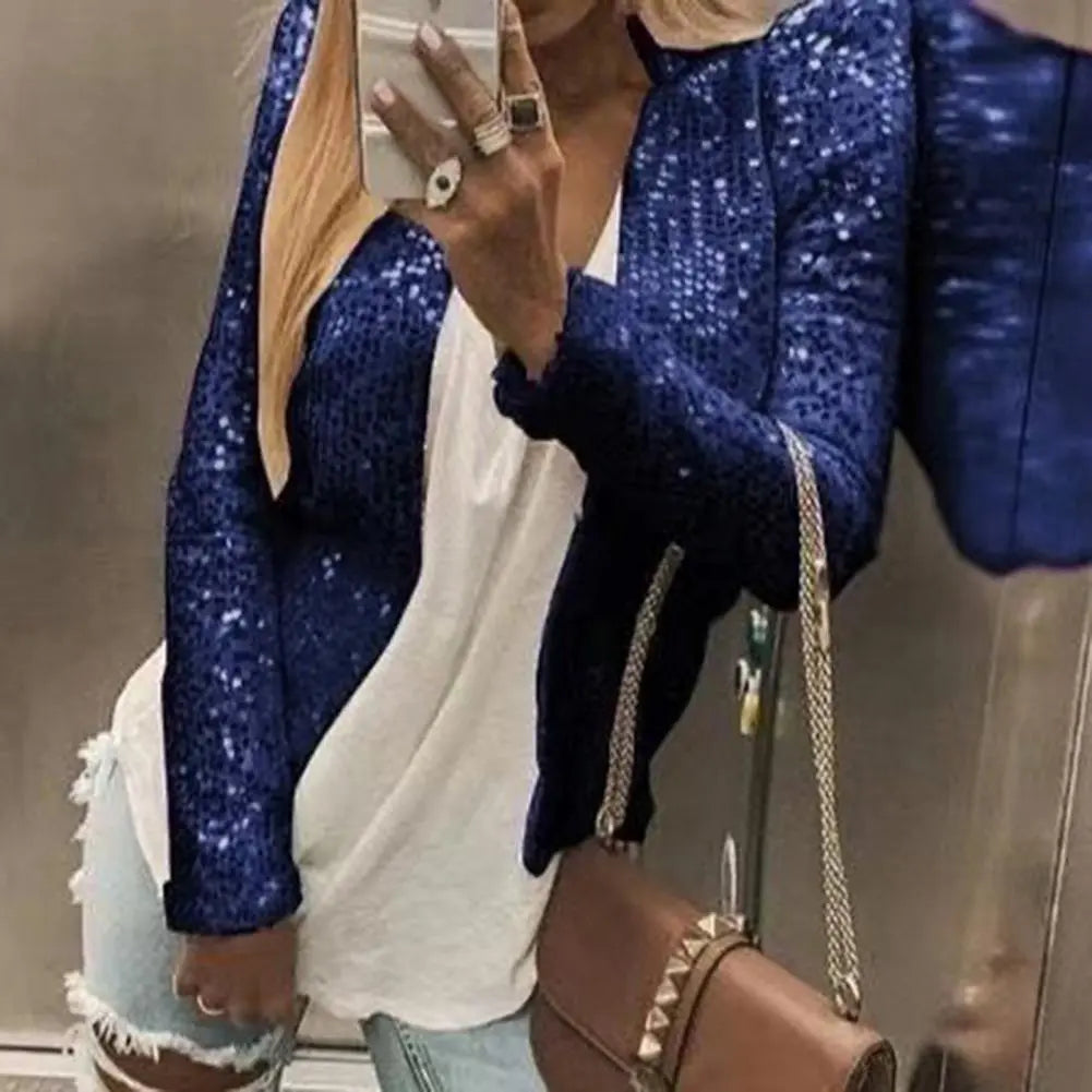 JO | elegant sequin blazer