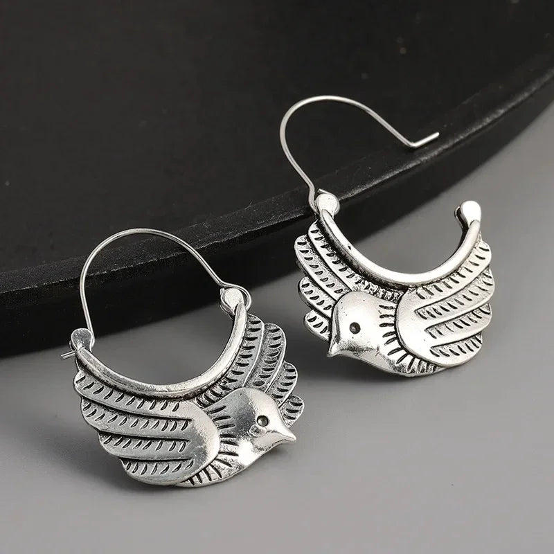 Delicate Artisan Silver Earring