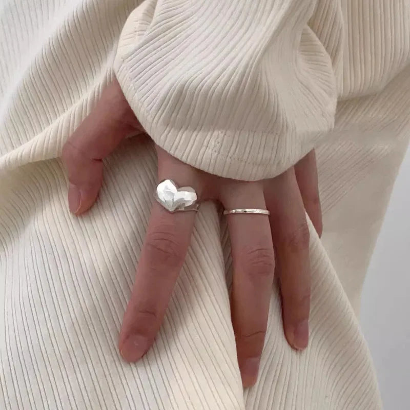 Romantic Silver Ring for Special Moments