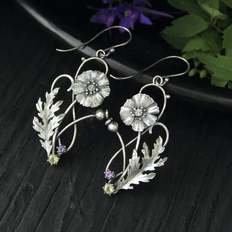Romantic Silver Earring for Special Moments