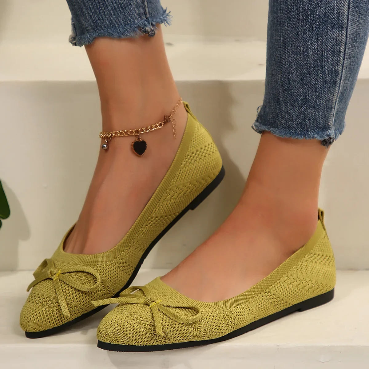 Sleek and Supportive Orthopedic Flats
