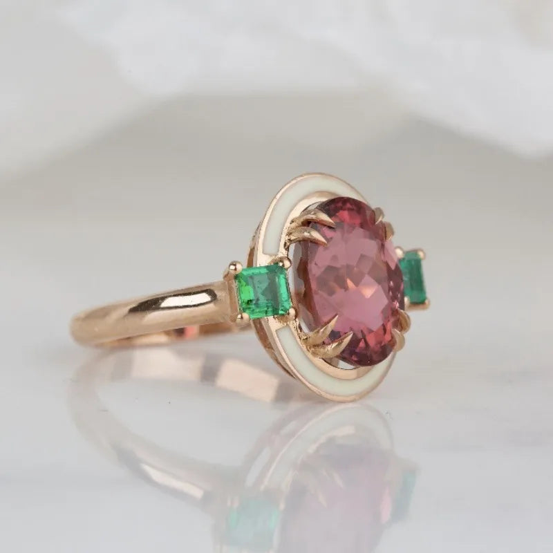 Romantic Gold Ring for Special Moments