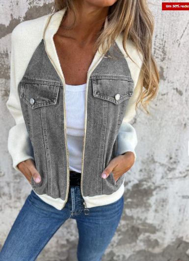 JO | modern jacket with denim