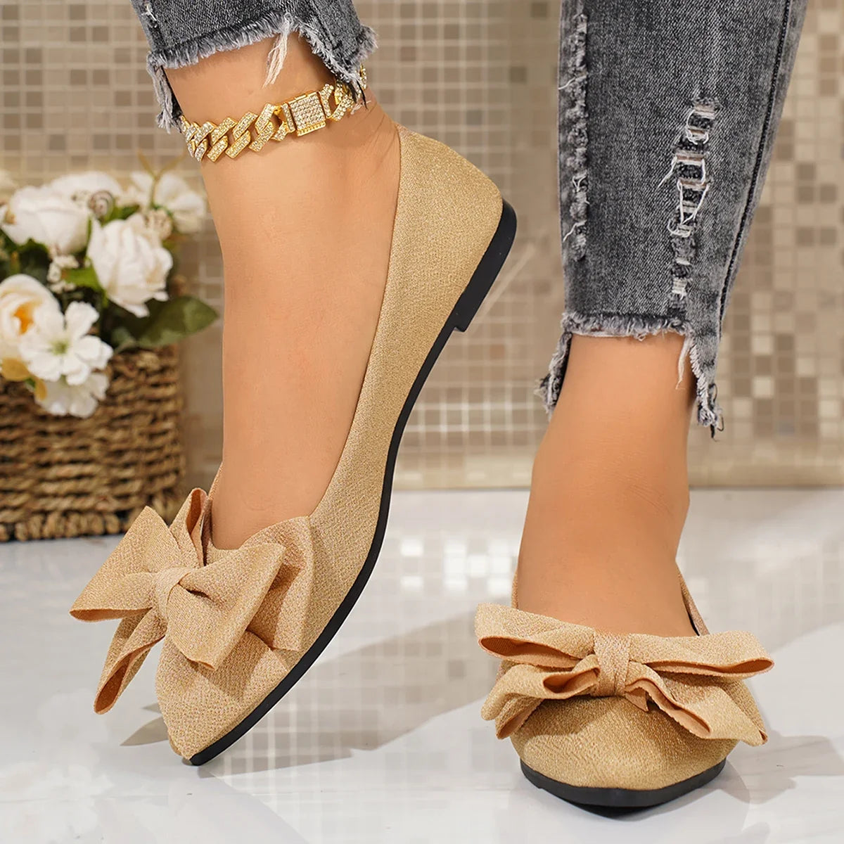 Supportive and Stylish Orthopedic Flats