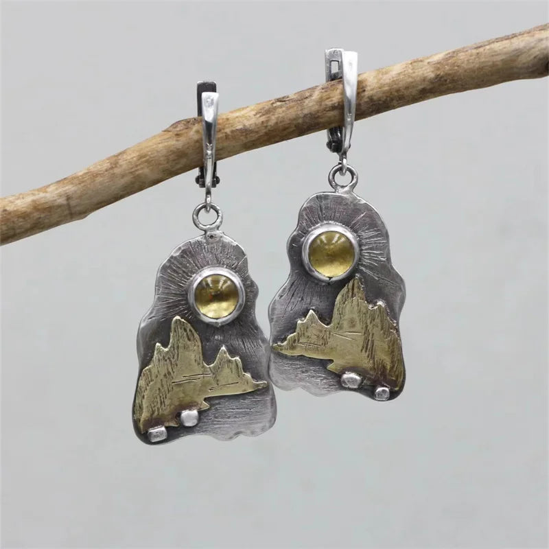 Delicate Artisan Silver Earring