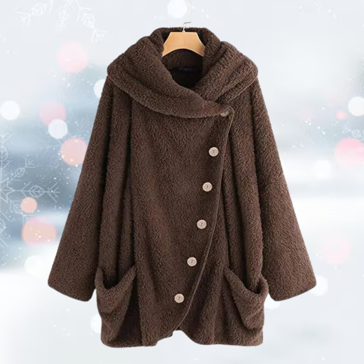 JO | Comfortable jacket with buttons for women
