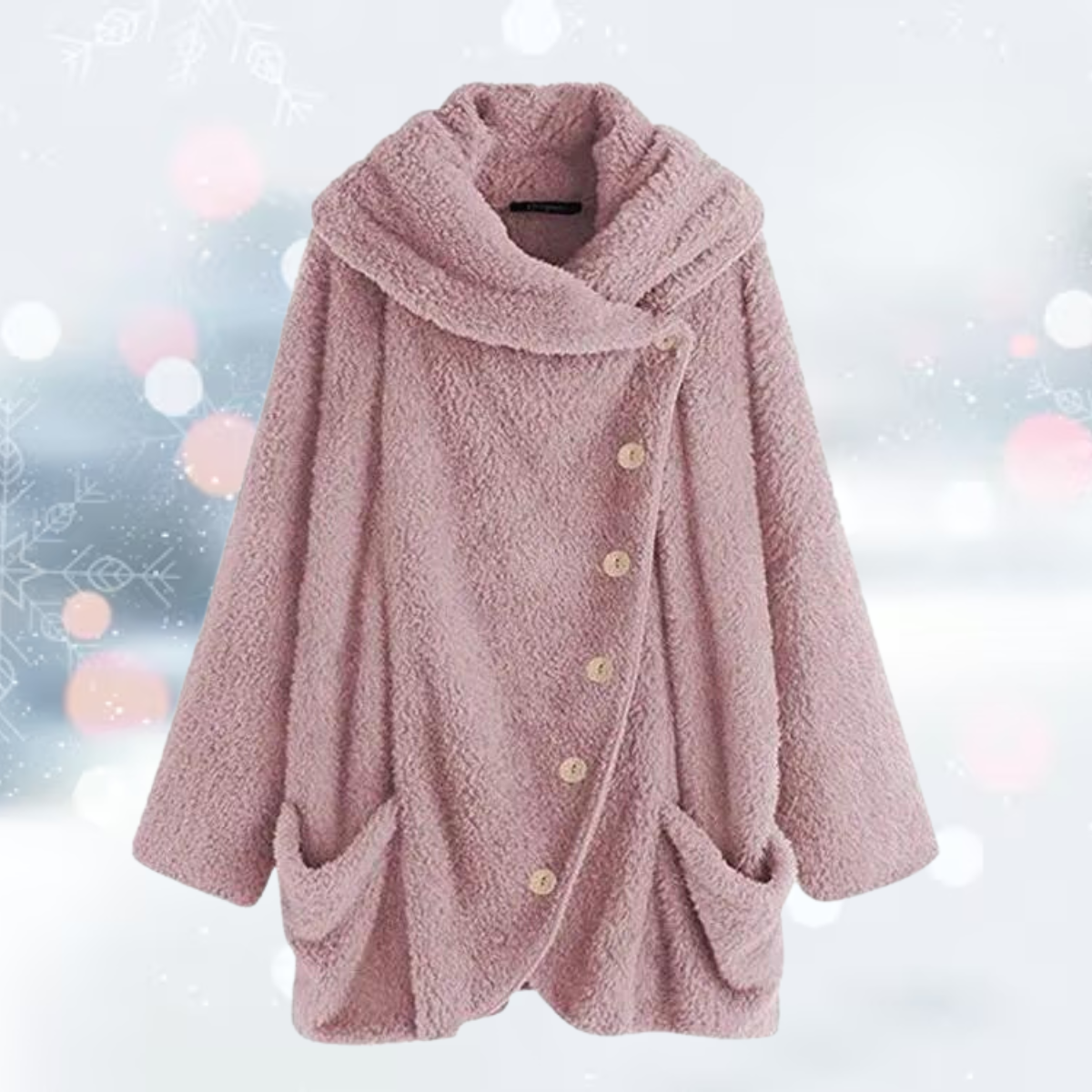 JO | Comfortable jacket with buttons for women