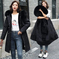JO | Long jacket with hood for women