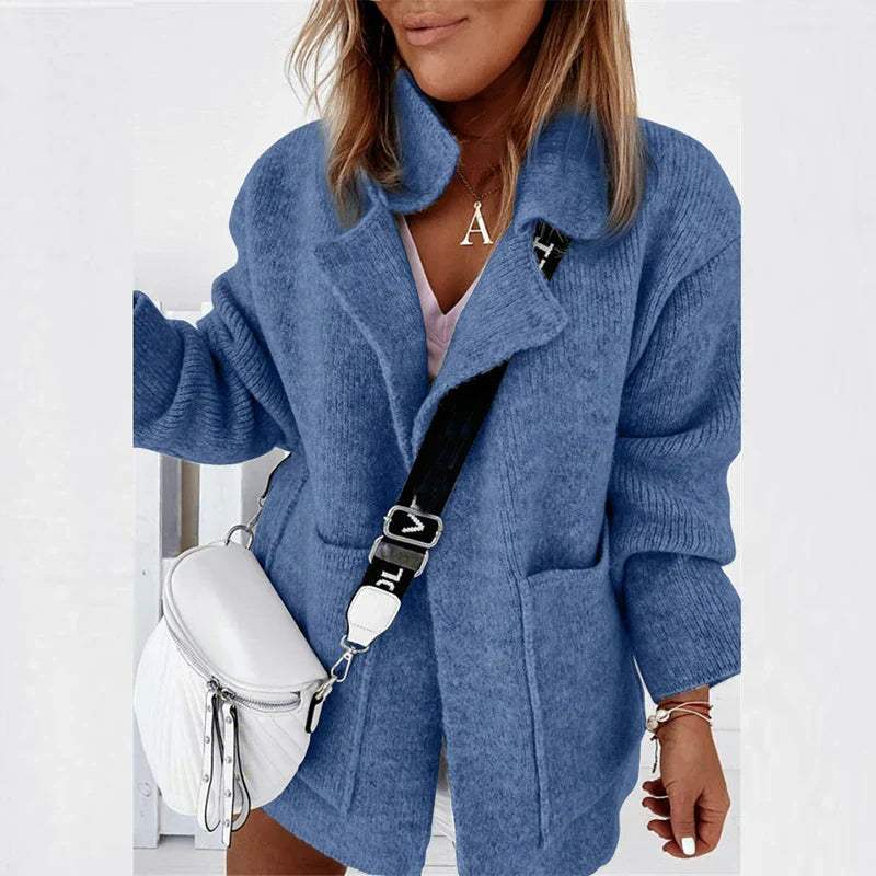 JO | Ladies summer coat with shawl collar