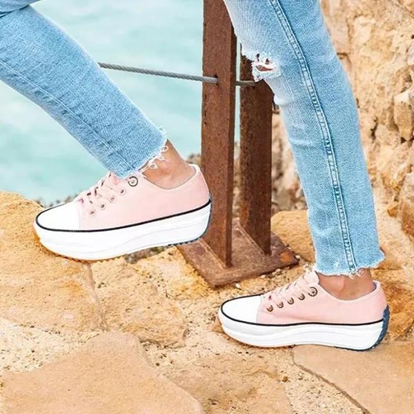 KS | Elegant platform sneakers