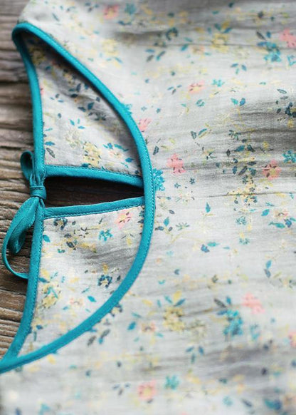 Loose O-neck Patchwork Summer Quilting Dresses Wardrobes Print Dresses
