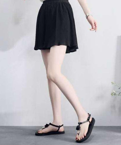 Navy Best Flat Beach Sandals Splicing Buckle Strap