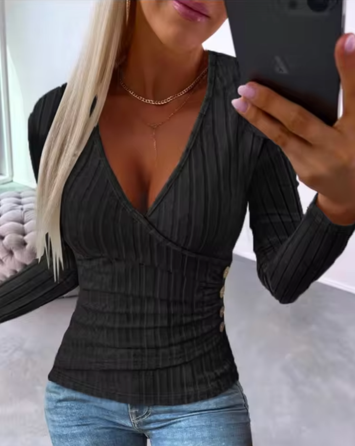 Gracefully Designed Sweater