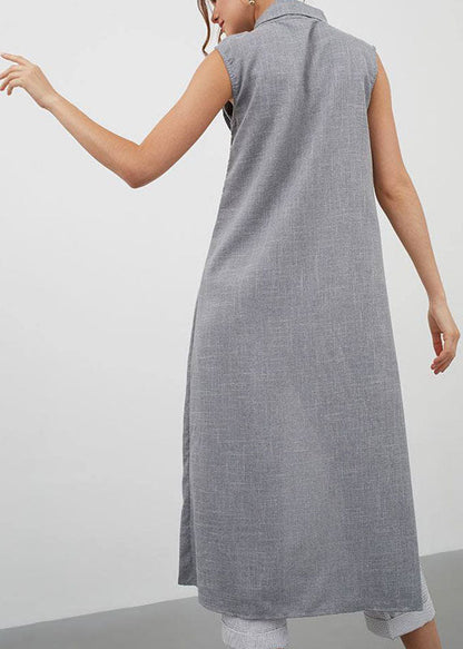 Cross Collar Asymmetrical Tank Tops Blouse Summer