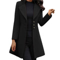 JO | Stylish long-sleeved coat for women